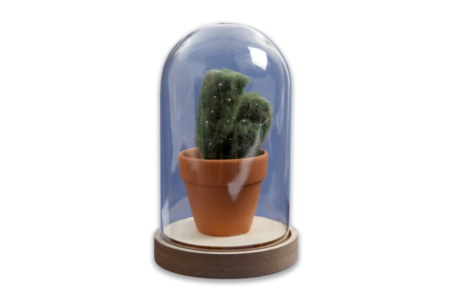 cloche cactus - Décorations de Noël en bois à décorer - 10doigts.fr