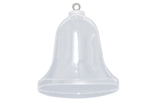 Cloche en plastique transparent à suspendre - Formes à garnir - Plastique - 10doigts.fr