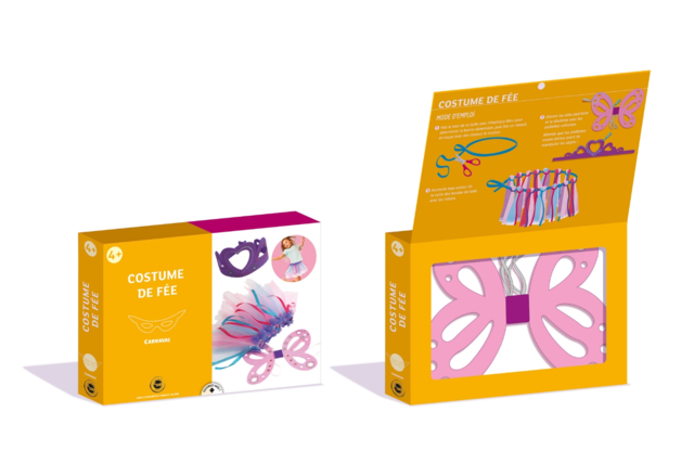 coffret deguisement fée - Coffret Déguisement - 10doigts.fr
