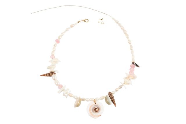 coliers en coquillage - Perles Heishi et coquillages - 10doigts.fr