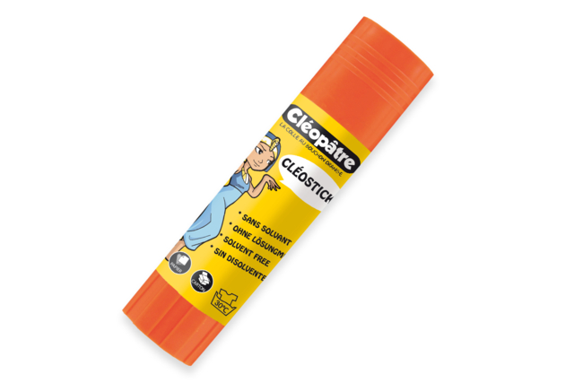 colle blanche cléopatre - Colles scolaires : bâton, blanche, gel et colle forte - 10doigts.fr