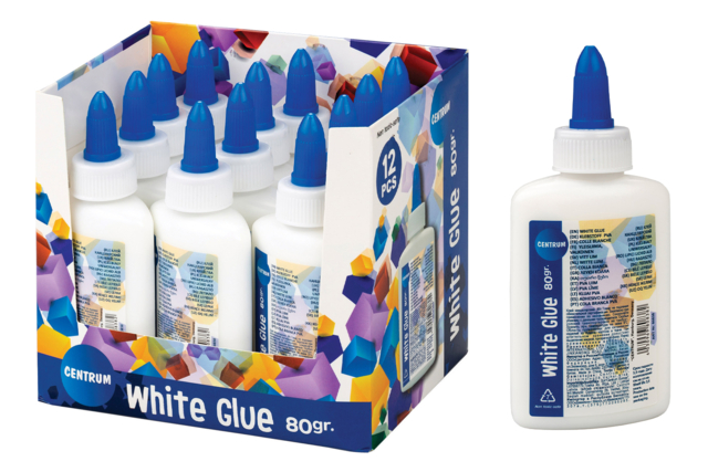 colle blanche vinylique pas cher école - Colles scolaires : bâton, blanche, gel et colle forte - 10doigts.fr