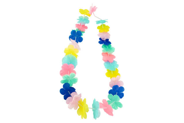 collier de fleur hawaïen - Déguisements à fabriquer soi-même - 10doigts.fr