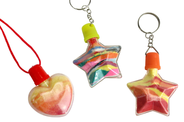 collier sable coloré - Porte-clés - 10doigts.fr