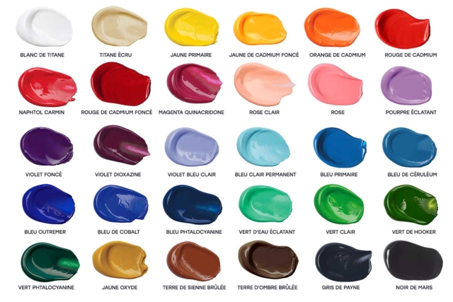 colorama acrylique liquitex colart - Peinture acrylique artiste - 10doigts.fr