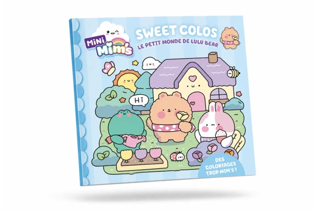 Coloriage Sweet Colos - Le petit monde de Lulu Bear - Supports de coloriages originaux pour enfants - 10doigts.fr