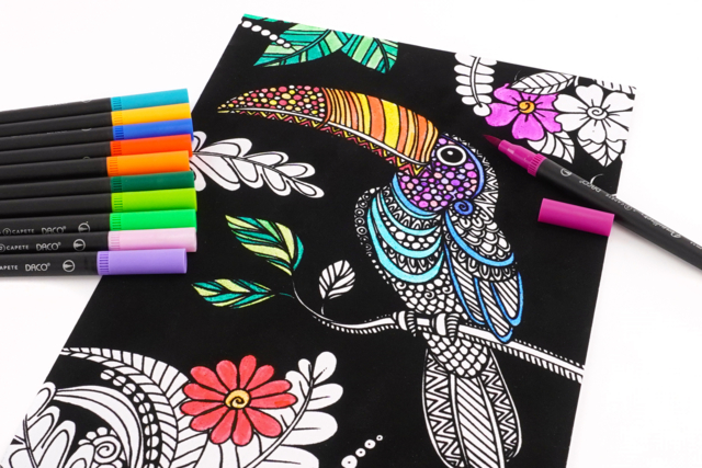 coloriage velours animaux enfants - Coloriage - 10doigts.fr