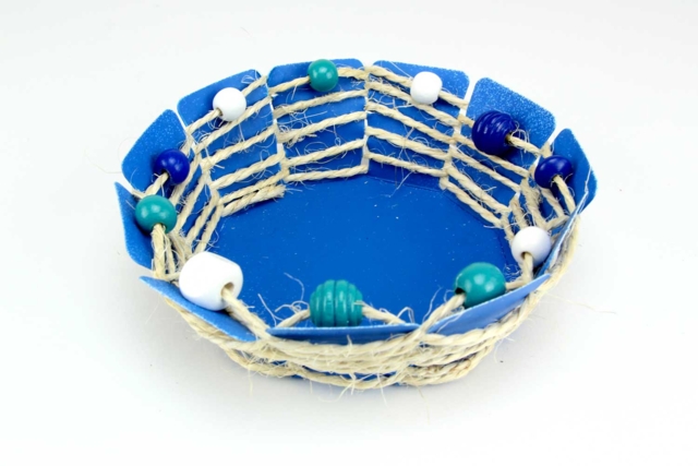 Corbeille bord de mer - Raphia et fibres naturelles pour vos créations - 10doigts.fr