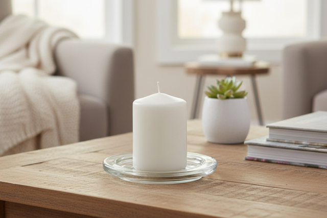 coupelle bougie en verre - Supports en Verre - 10doigts.fr