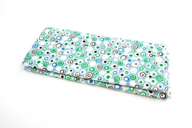 coupon tissu coton cercles - Coupons de tissus - 10doigts.fr