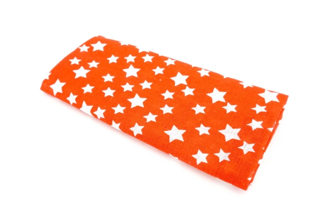 coupon tissu coton rouge - Coupons de tissus - 10doigts.fr