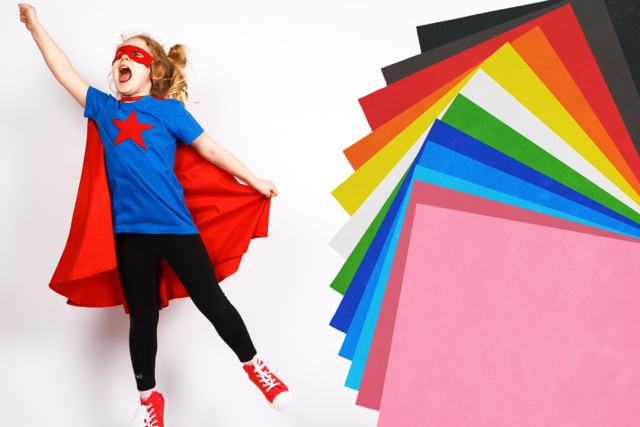 coupons de tissu non tissé déguisements enfants - Coupons de tissus - 10doigts.fr
