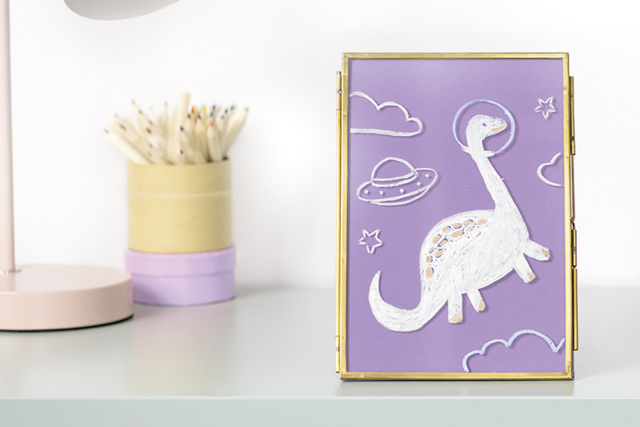 crayon ardoise - Décors de fenêtres Noël - 10doigts.fr
