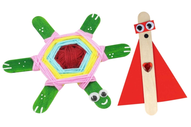 créa en bâton esquimaux larges - Accessoires en bois - 10doigts.fr