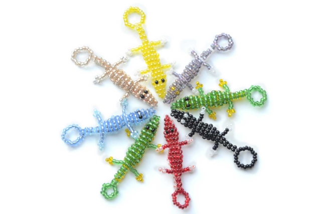 crocodile perles rocaille - Perles Rocaille - 10doigts.fr