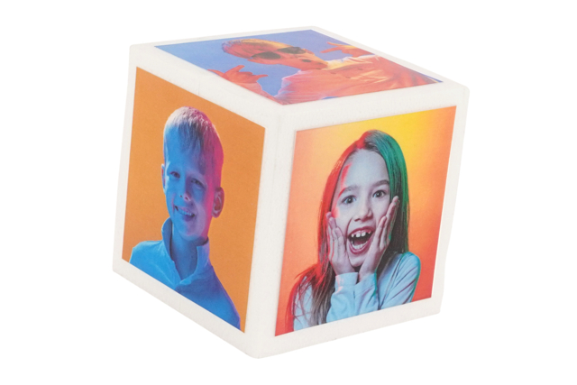 cube photos - Formes à décorer - Polystyrène - 10doigts.fr