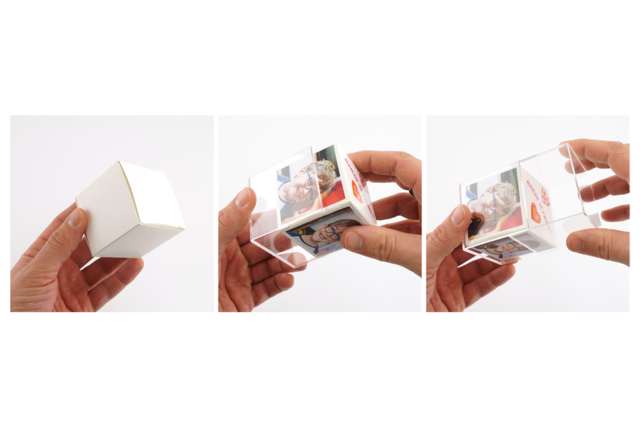 cube photos - Cadres et clips photos : des supports uniques pour afficher vos souvenirs - 10doigts.fr