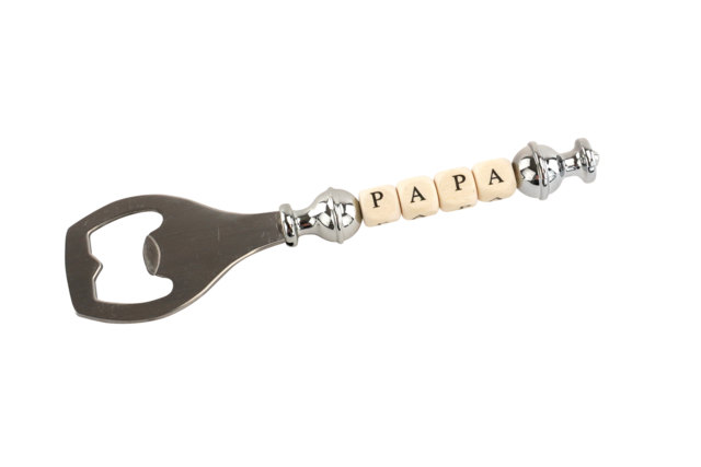 Décapsuleur en métal à personnaliser papa - Supports en Métal - 10doigts.fr