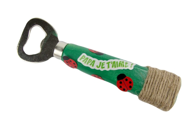 decapsuleur papa - Objets en bois à décorer pour la cuisine - 10doigts.fr