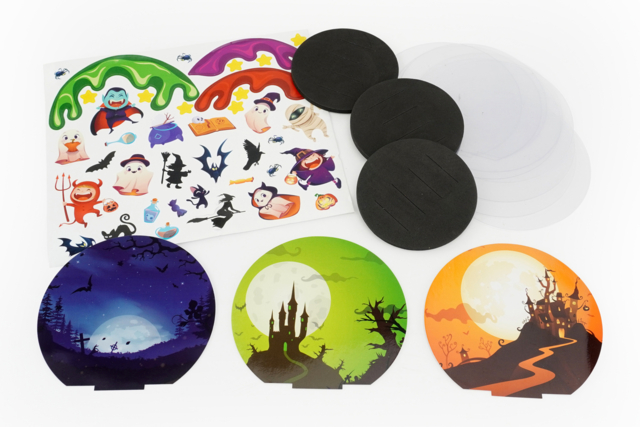Decoration Ambiance Halloween Enfant - Kits créatifs Halloween - 10doigts.fr