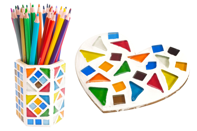 décoration mosaïques en verre - Mosaïques en verre - 10doigts.fr