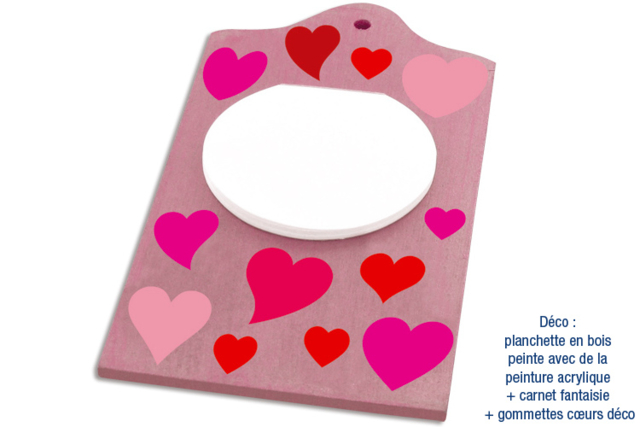 décoration planche coeurs - Gommettes cœur : des cœurs adhésifs pour vos activités créatives - 10doigts.fr