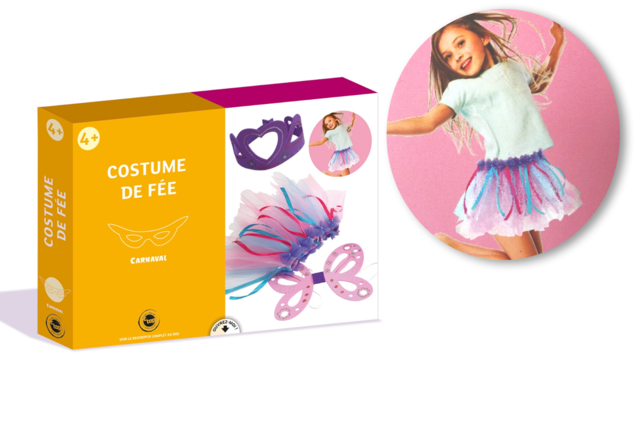deguisement fée - Coffret Déguisement - 10doigts.fr