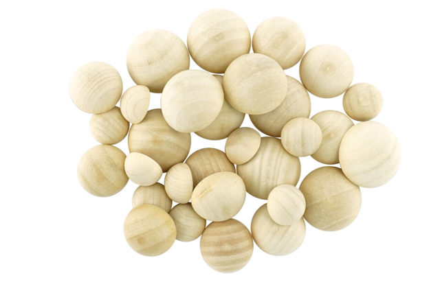 demi sphère bois - Jeux et Jouets en bois à décorer - 10doigts.fr