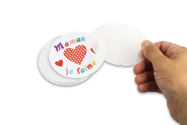 dessous de verre plexi - Plastique Transparent - 10doigts.fr