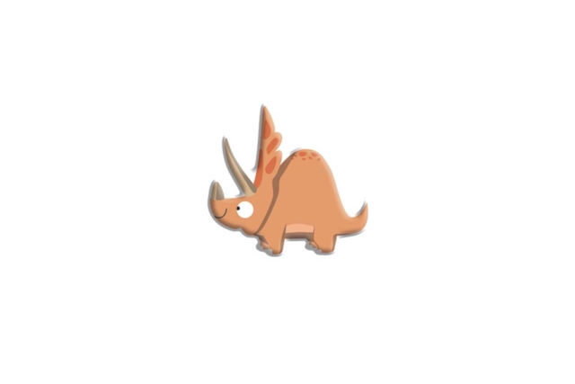 dinosaure 3D - Des gommettes animaux pour créer et apprendre dès la maternelle - 10doigts.fr
