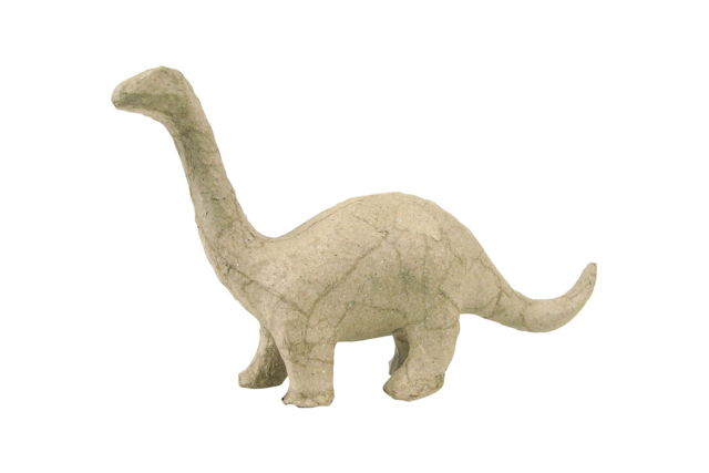 Dinosaure en papier mâché  - Animaux en carton - 10doigts.fr