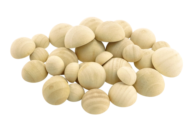 Dome bois naturel - Jeux et Jouets en bois à décorer - 10doigts.fr
