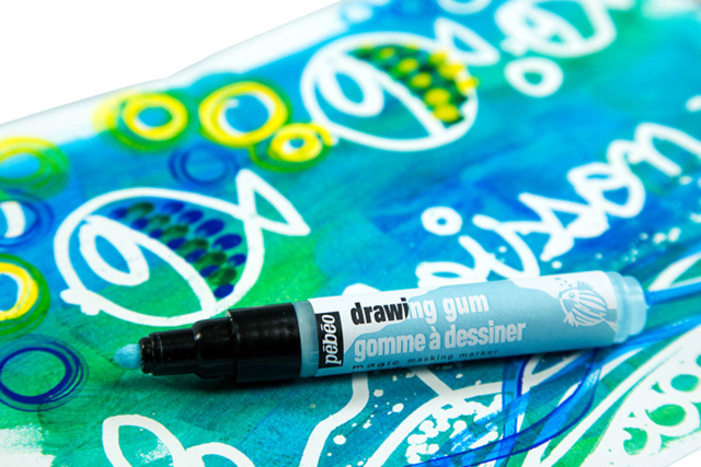 drawing gum peinture - Accessoires de peintures - 10doigts.fr