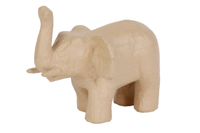 éléphant en carton - Animaux en carton - 10doigts.fr