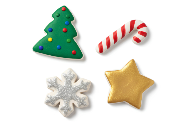 Emporte-pièces formes Noël - Emporte-pièces créatifs pour enfants - 10doigts.fr