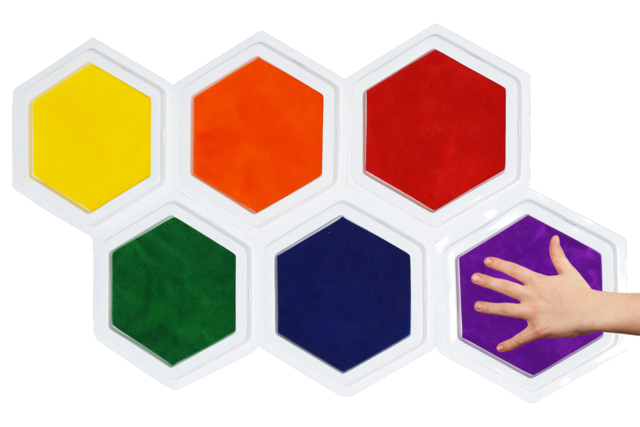 encreur géant empreinte enfants - Encreurs : une palette infinie de couleurs et de formats - 10doigts.fr