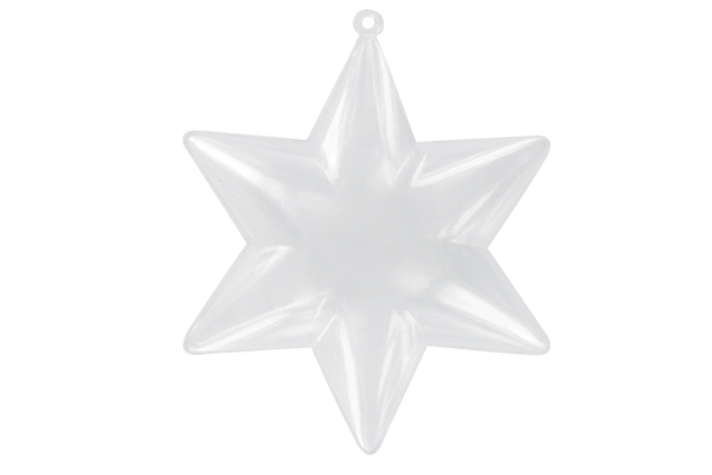 étoile plastique - Plastique Transparent - 10doigts.fr