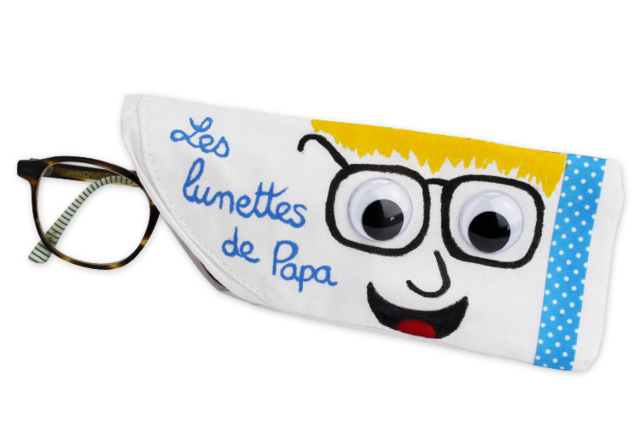 etui à lunettes en coton - Coton, lin - Textiles - 10doigts.fr