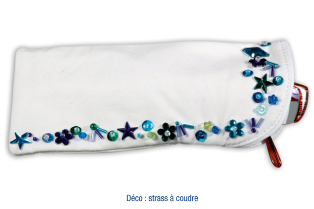 étui lunette soleil - Coton, lin - Textiles - 10doigts.fr