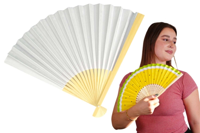 Éventails à décorer - Supports en papier - 10doigts.fr