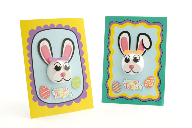 Fabriquer deco paques Lapin - Kits créatifs Pâques - 10doigts.fr
