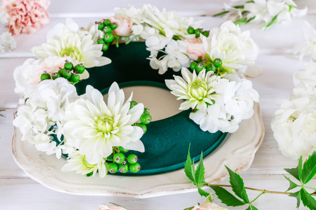 faire une couronne de fleurs - Supports pour Art Floral : Donnez vie à vos compositions - 10doigts.fr