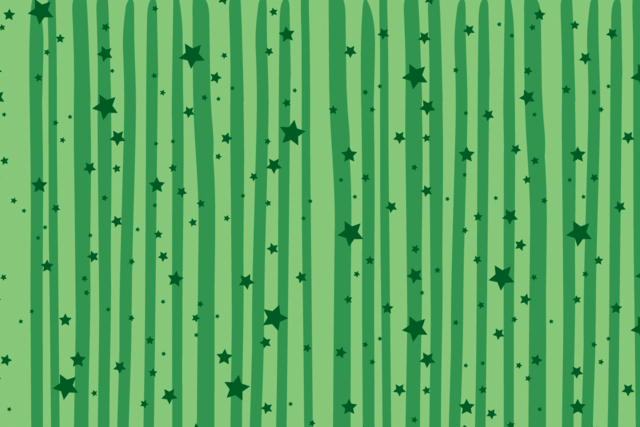 feuille étoile vert - Thème Noël - 10doigts.fr