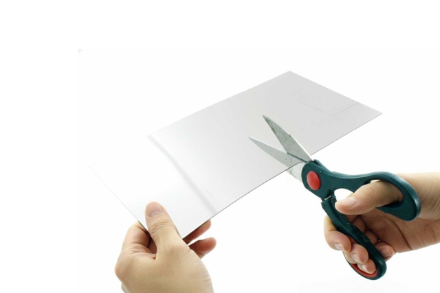 Feuille miroir acrylique à découper - Miroirs à coller - 10doigts.fr