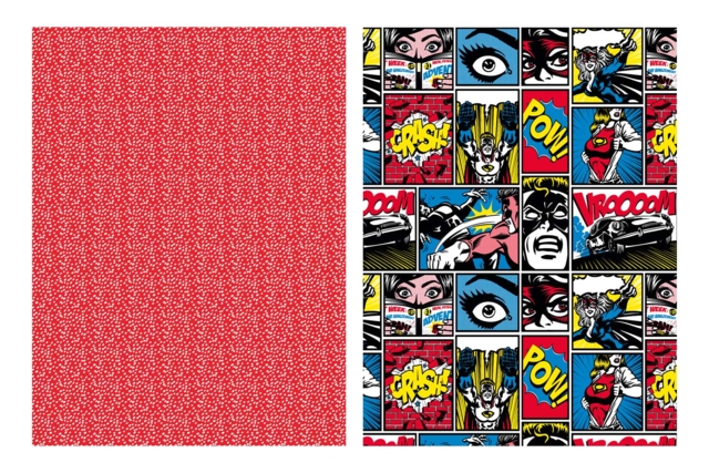 feuilles decopatch band dessinée - Papiers Décopatch - 10doigts.fr