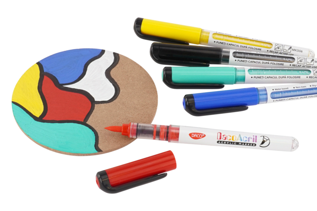 feutre acrylique multi support - Marqueurs peinture : l'intensité de l'acrylique au bout des doigts - 10doigts.fr