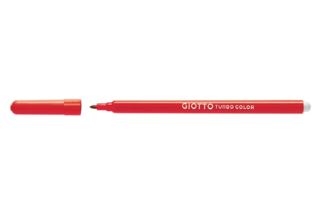 feutre turbo color rouge - Feutres pointes moyennes : l'outil polyvalent pour le dessin et l'école - 10doigts.fr