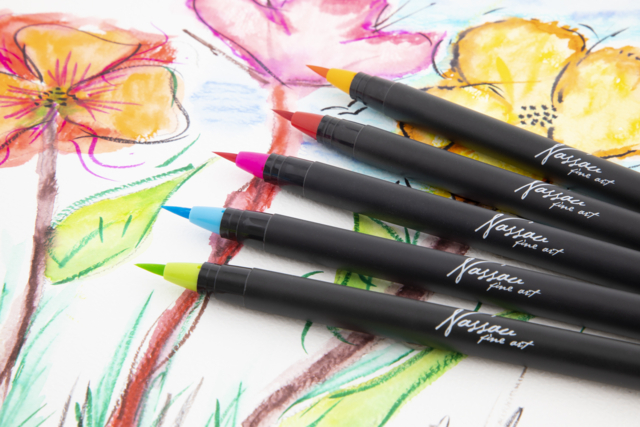 feutres aquarelle - Feutres fantaisie : paillettes, effets magiques et couleurs métallisées - 10doigts.fr