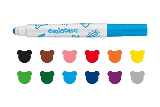 feutres bébé dessin - Feutres 1er âge : l'éveil créatif et le graphisme des tout petits - 10doigts.fr