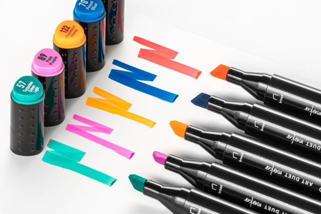 feutres dessin action promarker manga - Calligraphie, Ecriture - 10doigts.fr